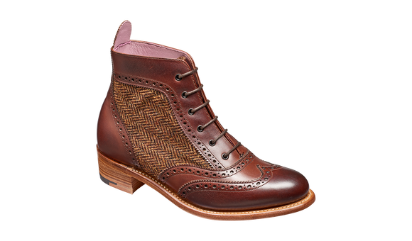 Grace - Walnut Calf Brown Tweed